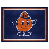 Fan Mats Syracuse Orange 8Ft. X 10 Ft. Plush Area Rug, Otto Mascot Logo