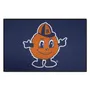 Fan Mats Syracuse Orange Starter Mat Accent Rug, Otto Mascot Logo - 19In. X 30In.