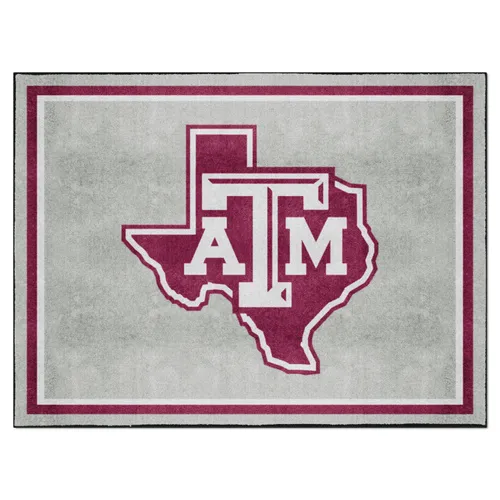 Fan Mats Texas A&M Aggies 8Ft. X 10 Ft. Plush Area Rug, Gary