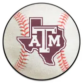 Fan Mats Texas A&M Aggies Baseball Rug - 27In. Diameter