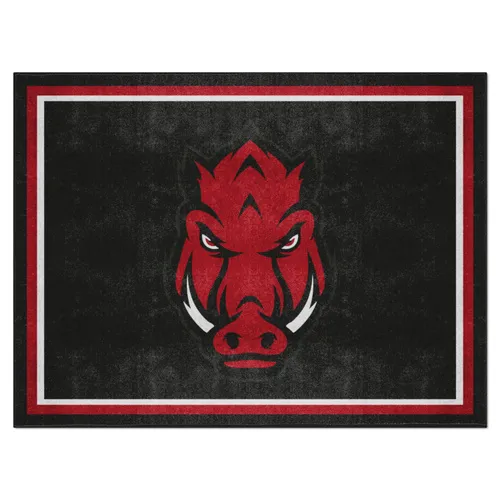 Fan Mats Arkansas Razorbacks 8Ft. X 10 Ft. Plush Area Rug