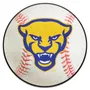 Fan Mats Pitt Panthers Baseball Rug, Panther Logo - 27In. Diameter