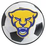 Fan Mats Pitt Panthers Soccer Ball Rug, Panther Logo - 27In. Diameter