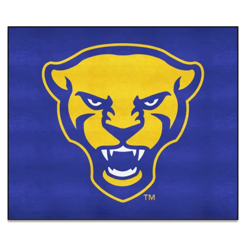 Fan Mats Pitt Panthers Tailgater Rug, Panther Logo - 5Ft. X 6Ft.