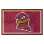 Fan Mats Virginia Tech Hokies 4Ft. X 6Ft. Plush Area Rug, Hokie Bird Logo