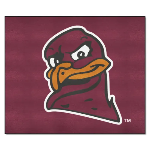 Fan Mats Virginia Tech Hokies Tailgater Rug, Hokie Bird Logo - 5Ft. X 6Ft.