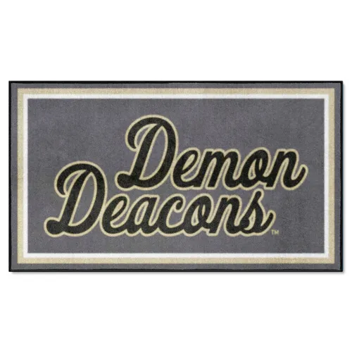 Fan Mats Wake Forest Demon Deacons 3Ft. X 5Ft. Plush Area Rug, Script Wordmark