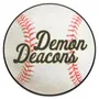 Fan Mats Wake Forest Demon Deacons Baseball Rug, Script Wordmark - 27In. Diameter