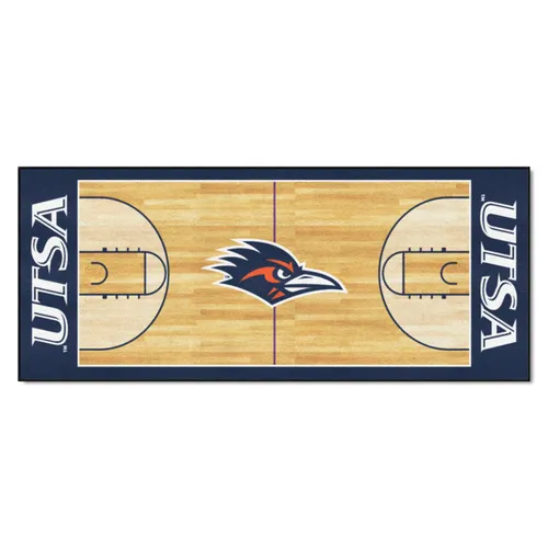 Fan Mats Utsa Roadrunners Court Runner Rug - 30In. X 72In.