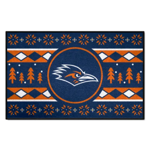 Fan Mats Utsa Roadrunners Holiday Sweater Starter Mat Accent Rug - 19In. X 30In.