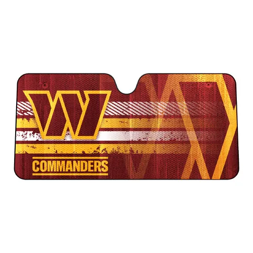 Fan Mats Washington Commanders Windshield Sun Shade