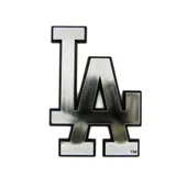 Fan Mats Los Angeles Dodgers Molded Chrome Plastic Emblem