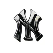 Fan Mats New York Yankees Molded Chrome Plastic Emblem