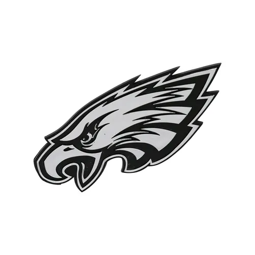 Fan Mats Philadelphia Eagles Molded Chrome Plastic Emblem