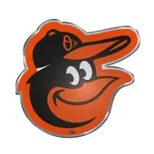 Fan Mats Baltimore Orioles Heavy Duty Aluminum Embossed Color Emblem