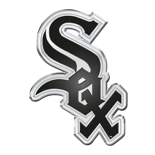 Fan Mats Chicago White Sox Heavy Duty Aluminum Embossed Color Emblem