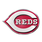 Fan Mats Cincinnati Reds Heavy Duty Aluminum Embossed Color Emblem