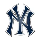 Fan Mats New York Yankees Heavy Duty Aluminum Embossed Color Emblem