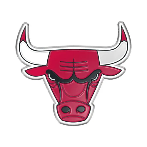Fan Mats Chicago Bulls Heavy Duty Aluminum Embossed Color Emblem
