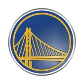 Fan Mats Golden State Warriors Heavy Duty Aluminum Embossed Color Emblem