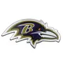 Fan Mats Baltimore Ravens Heavy Duty Aluminum Embossed Color Emblem