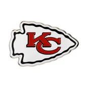 Fan Mats Kansas City Chiefs Heavy Duty Aluminum Embossed Color Emblem