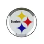 Fan Mats Pittsburgh Steelers Heavy Duty Aluminum Embossed Color Emblem