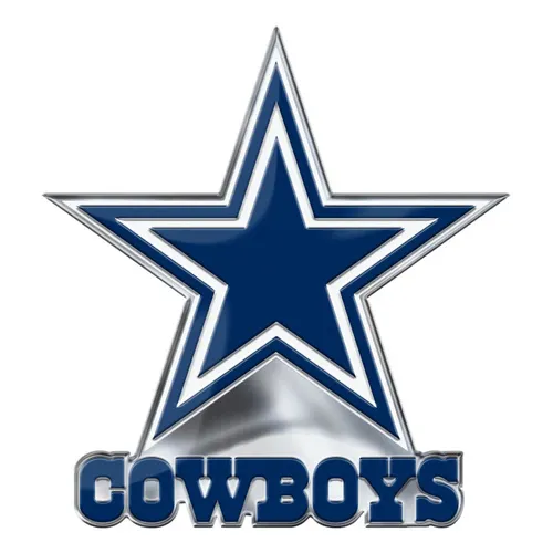 Fan Mats Dallas Cowboys Heavy Duty Aluminum Embossed Color Emblem - Alternate