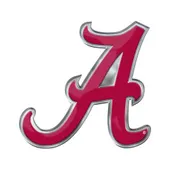 Fan Mats Alabama Crimson Tide Heavy Duty Aluminum Embossed Color Emblem - Alternate