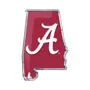 Fan Mats Alabama Crimson Tide Team State Aluminum Embossed Emblem