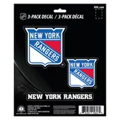 Fan Mats New York Rangers 3 Piece Decal Sticker Set