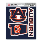 Fan Mats Auburn Tigers 3 Piece Decal Sticker Set