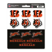 Fan Mats Cincinnati Bengals 12 Count Mini Decal Sticker Pack