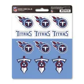 Fan Mats Tennessee Titans 12 Count Mini Decal Sticker Pack