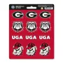 Fan Mats Georgia Bulldogs 12 Count Mini Decal Sticker Pack