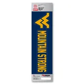 Fan Mats West Virginia Mountaineers 2 Piece Team Slogan Decal Sticker Set