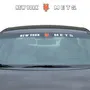 Fan Mats New York Mets Sun Stripe Windshield Decal 3.25 In. X 34 In.