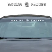 Fan Mats San Diego Padres Sun Stripe Windshield Decal 3.25 In. X 34 In.