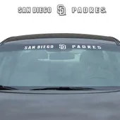 Fan Mats San Diego Padres Sun Stripe Windshield Decal 3.25 In. X 34 In.