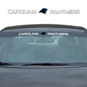 Fan Mats Carolina Panthers Sun Stripe Windshield Decal 3.25 In. X 34 In.