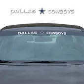 Fan Mats Dallas Cowboys Sun Stripe Windshield Decal 3.25 In. X 34 In.