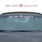 Fan Mats New York Giants Sun Stripe Windshield Decal 3.25 In. X 34 In.