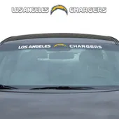 Fan Mats Los Angeles Chargers Sun Stripe Windshield Decal 3.25 In. X 34 In.