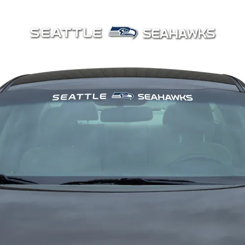 Fan Mats Seattle Seahawks Sun Stripe Windshield Decal 3.25 In. X 34 In.