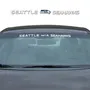 Fan Mats Seattle Seahawks Sun Stripe Windshield Decal 3.25 In. X 34 In.