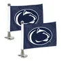 Fan Mats Penn State Nittany Lions Ambassador Car Flags - 2 Pack Mini Auto Flags, 4In X 6In