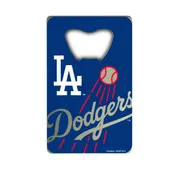 Fan Mats Los Angeles Dodgers Credit Card Style Bottle Opener - 2" X 3.25