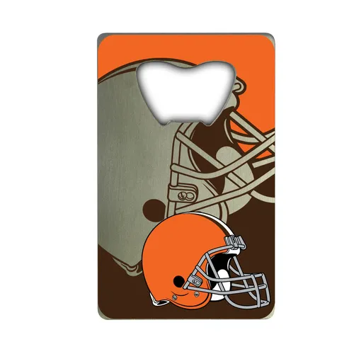 Fan Mats Cleveland Browns Credit Card Style Bottle Opener - 2" X 3.25