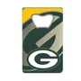 Fan Mats Green Bay Packers Credit Card Style Bottle Opener - 2" X 3.25