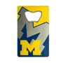 Fan Mats Michigan Wolverines Credit Card Style Bottle Opener - 2" X 3.25